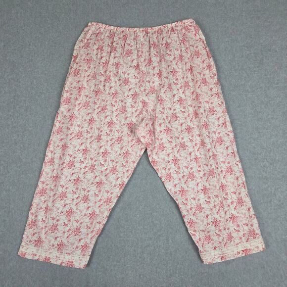 Laura Ashley Medium Sleeveless Floral 2 piece Pajama Set - Picture 5 of 16
